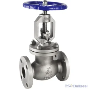 High-performance 2-inch 2205 duplex stainless steel flanged globe valve, Class 150, engineered for severe corrosive media and offshore marine applications by a source factory.