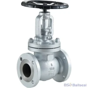 API standard 3-inch WCB cast steel globe valve with Class 150 RF flanged ends, featuring bolted bonnet and rising stem for robust industrial pipeline regulation.