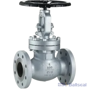 Industrial 3-inch WCB cast steel globe valve, PN16 flanged connection, heavy-duty industrial valve for precise flow control in pipeline systems