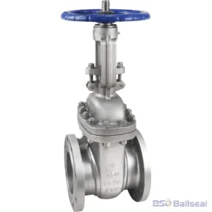 6 inch CF8M stainless steel flanged gate valve Class 150 with OS&Y