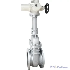 16 inch electric actuated WCB cast steel flanged gate valve Class 150