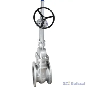 16 inch WCB cast steel flanged gate valve Class 150 with extended bonnet