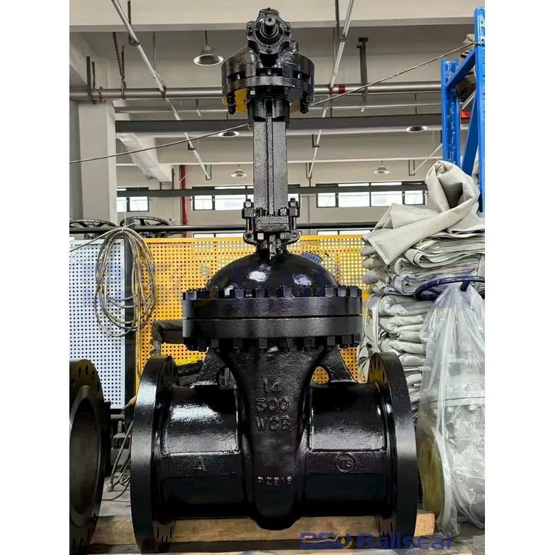 14 Inch Class 300 WCB Cast Steel Gate Valve Production