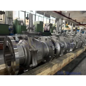 DN150 PN16 2205 Duplex Stainless Steel Flanged Ball Valve