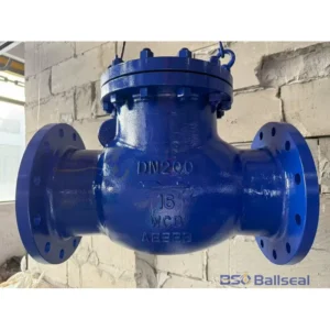 DN200 PN16 WCB Cast Steel Flanged Swing Check Valve